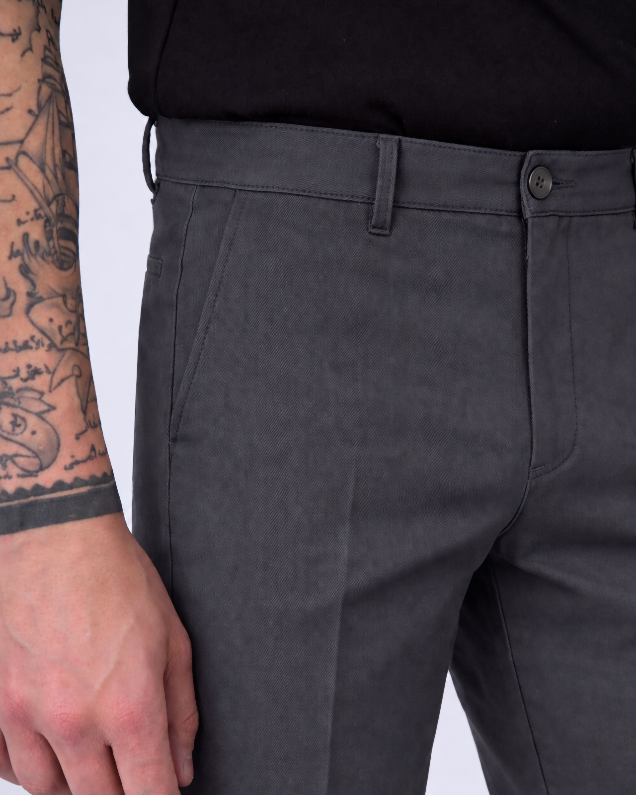 Pantaloni slim fit tasca America tinto in capo