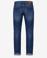 Jeans slim fit tasca America lavaggio blu
