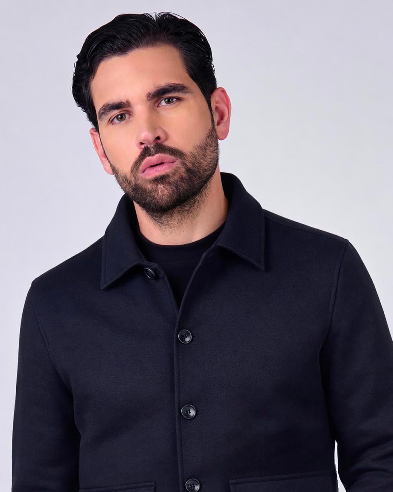 Overshirt in punto Milano