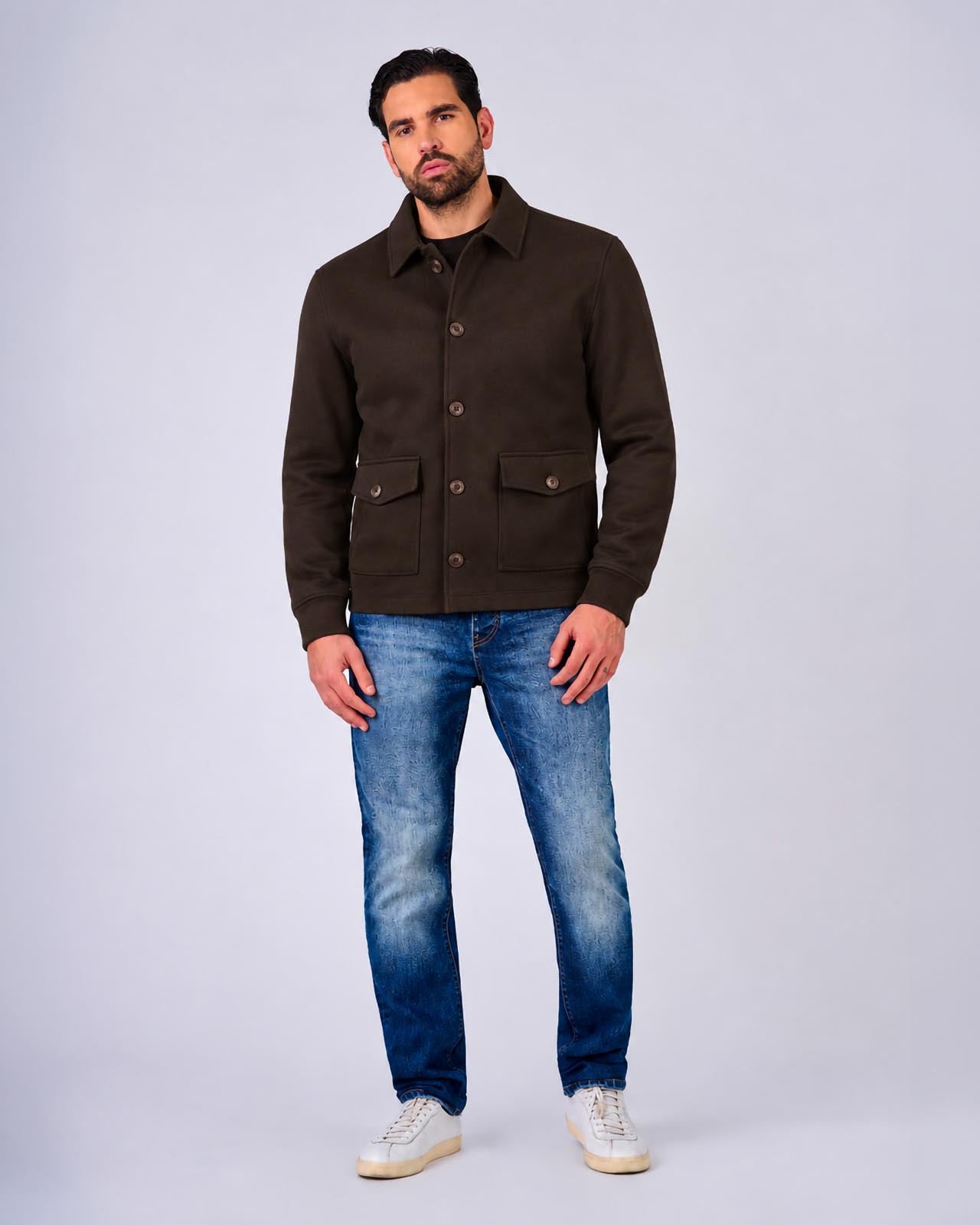Overshirt in punto Milano