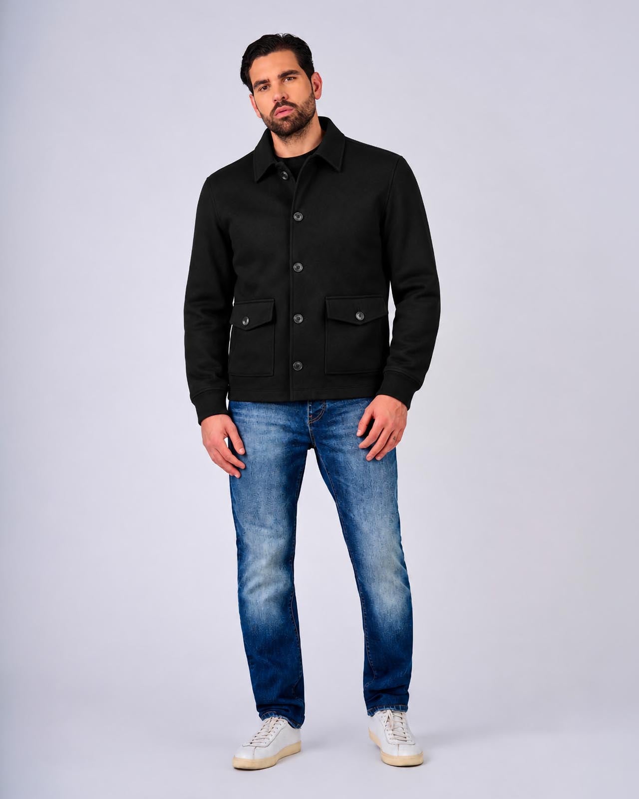 Overshirt in punto Milano