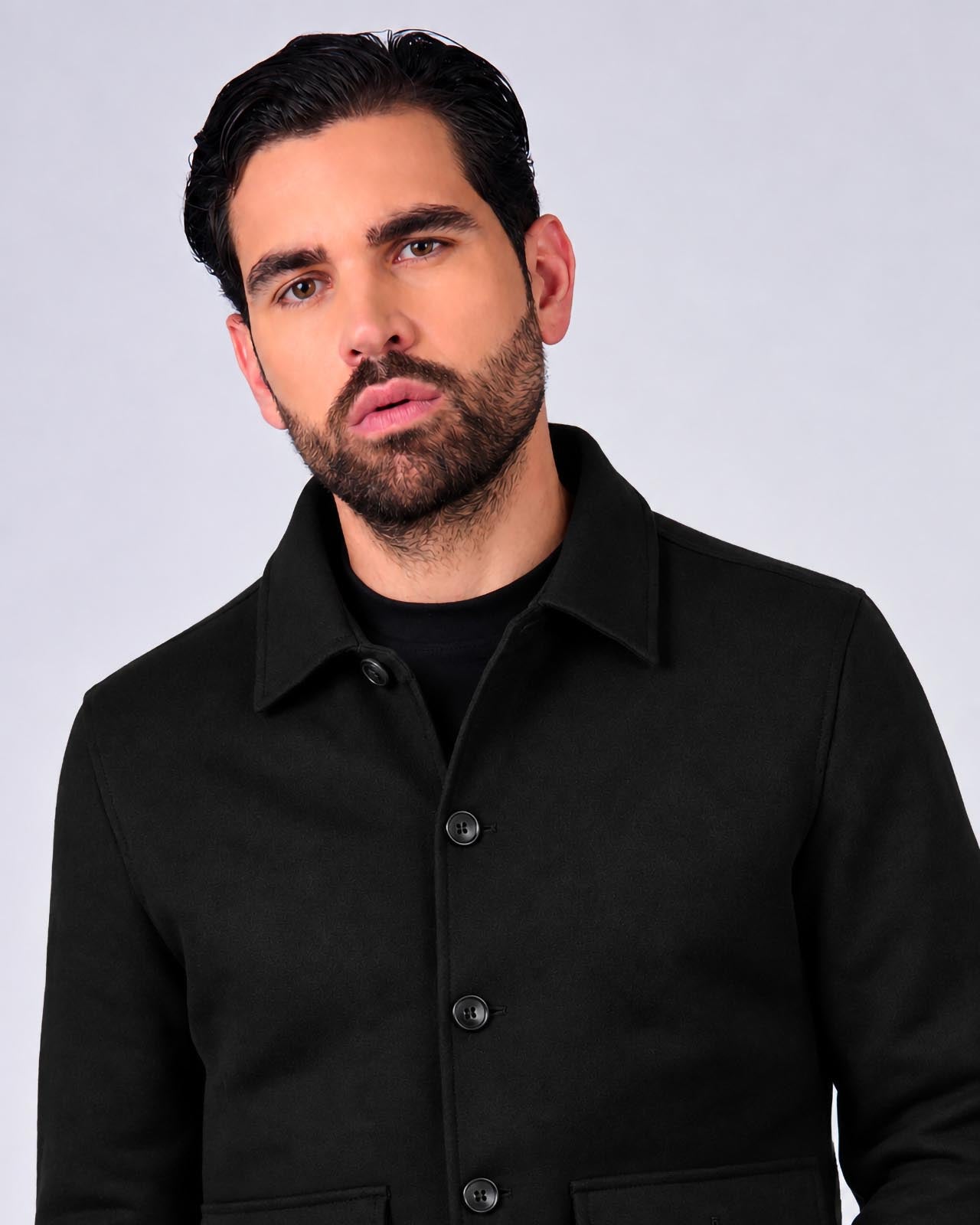 Overshirt in punto Milano
