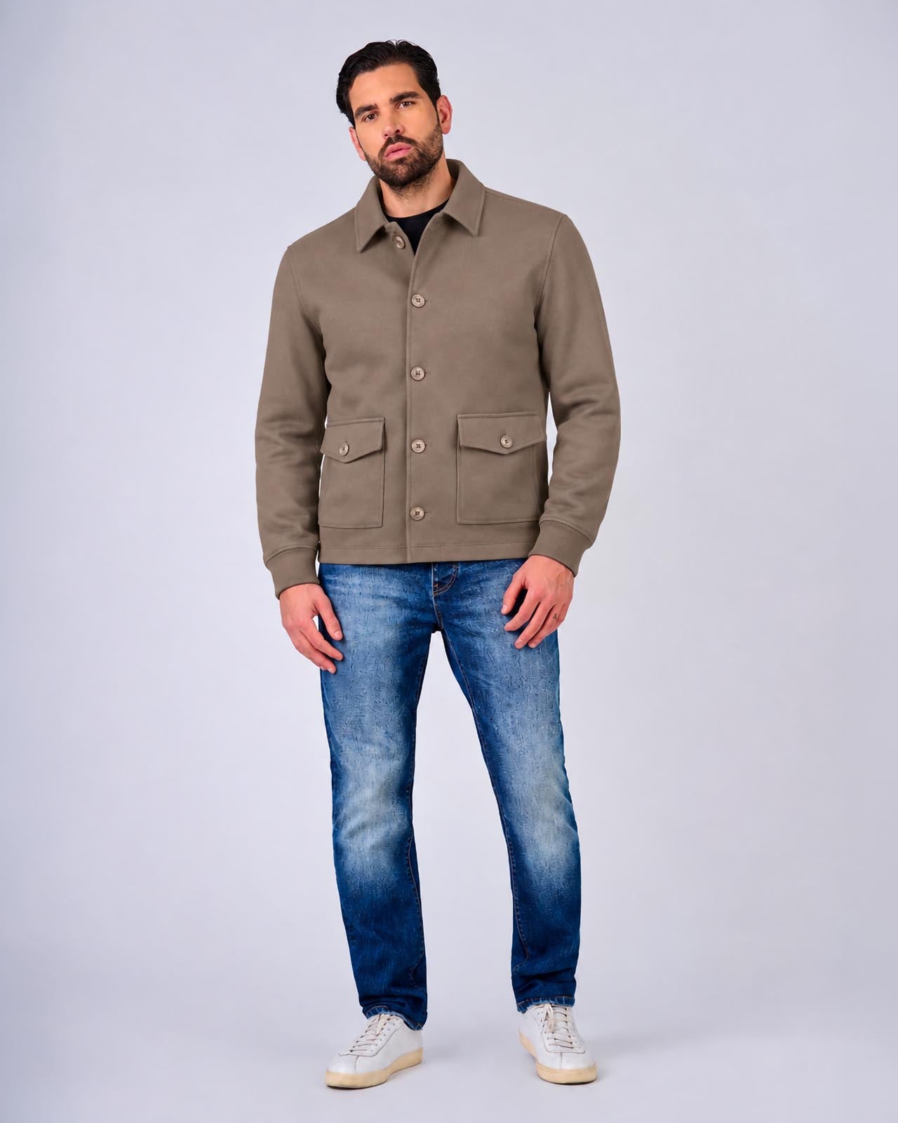 Overshirt in punto Milano