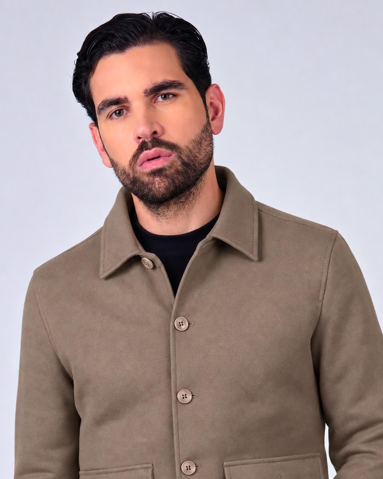Overshirt in punto Milano