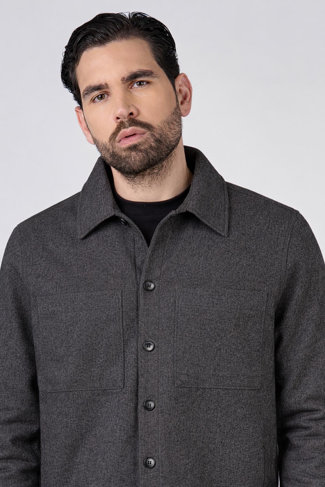 Overshirt in punto Milano