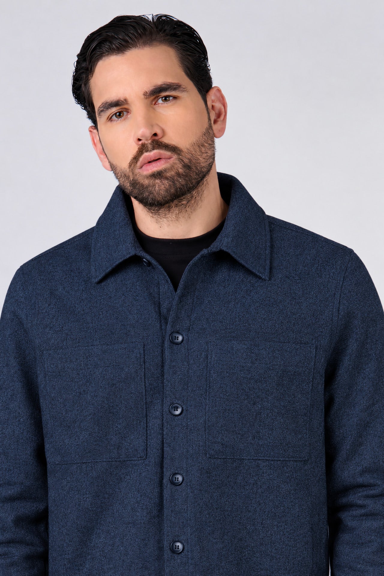 Overshirt in punto Milano