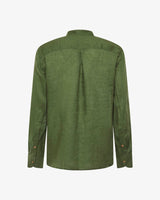 Camicia in lino - Collo serafino