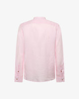Camicia in lino - Collo serafino