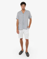 Camicia in lino - Collo Bowling