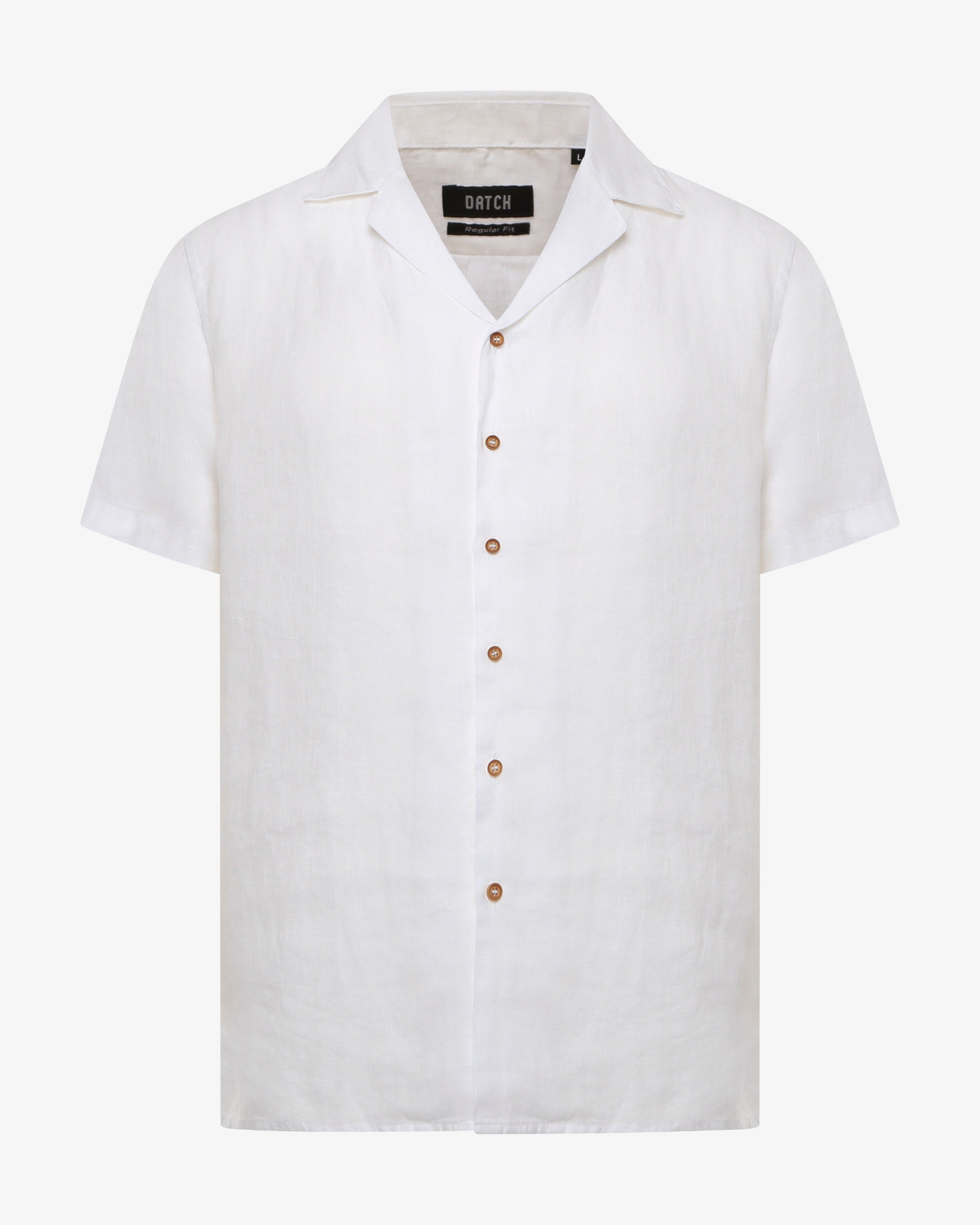 Camicia in lino - Collo Bowling