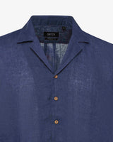 Camicia in lino - Collo Bowling