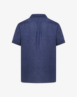 Camicia in lino - Collo Bowling