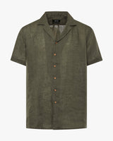 Camicia in lino - Collo Bowling