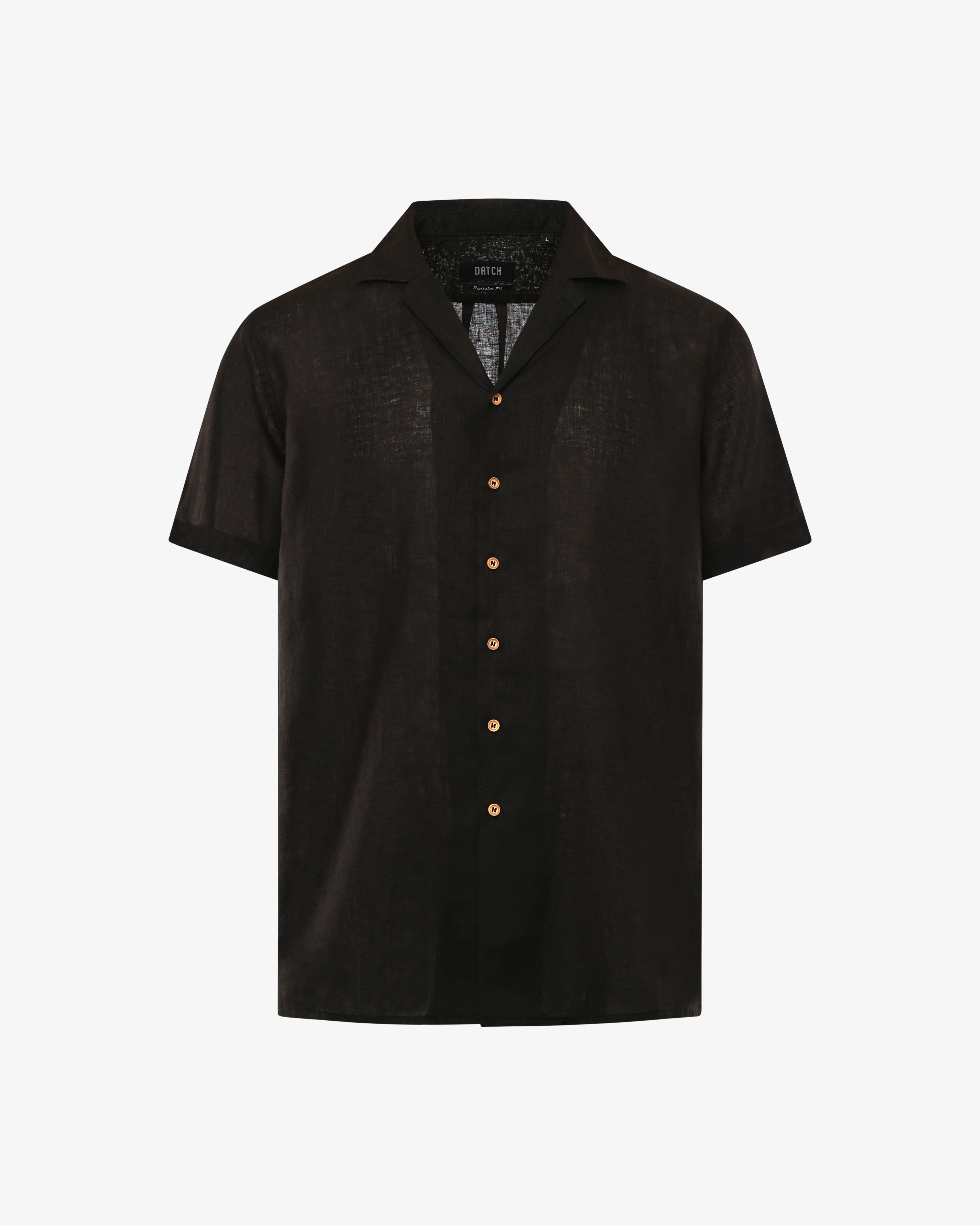 Camicia in lino - Collo Bowling