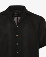 Camicia in lino - Collo Bowling