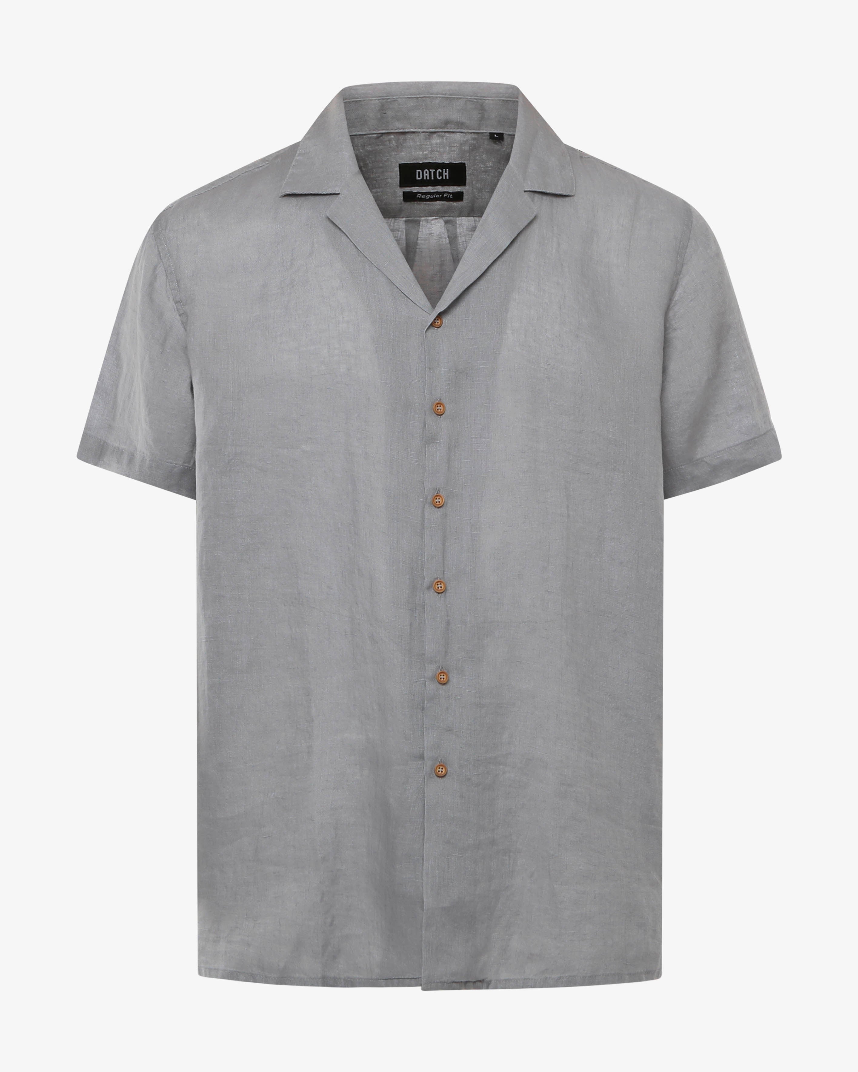 Camicia in lino - Collo Bowling