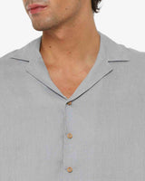 Camicia in lino - Collo Bowling