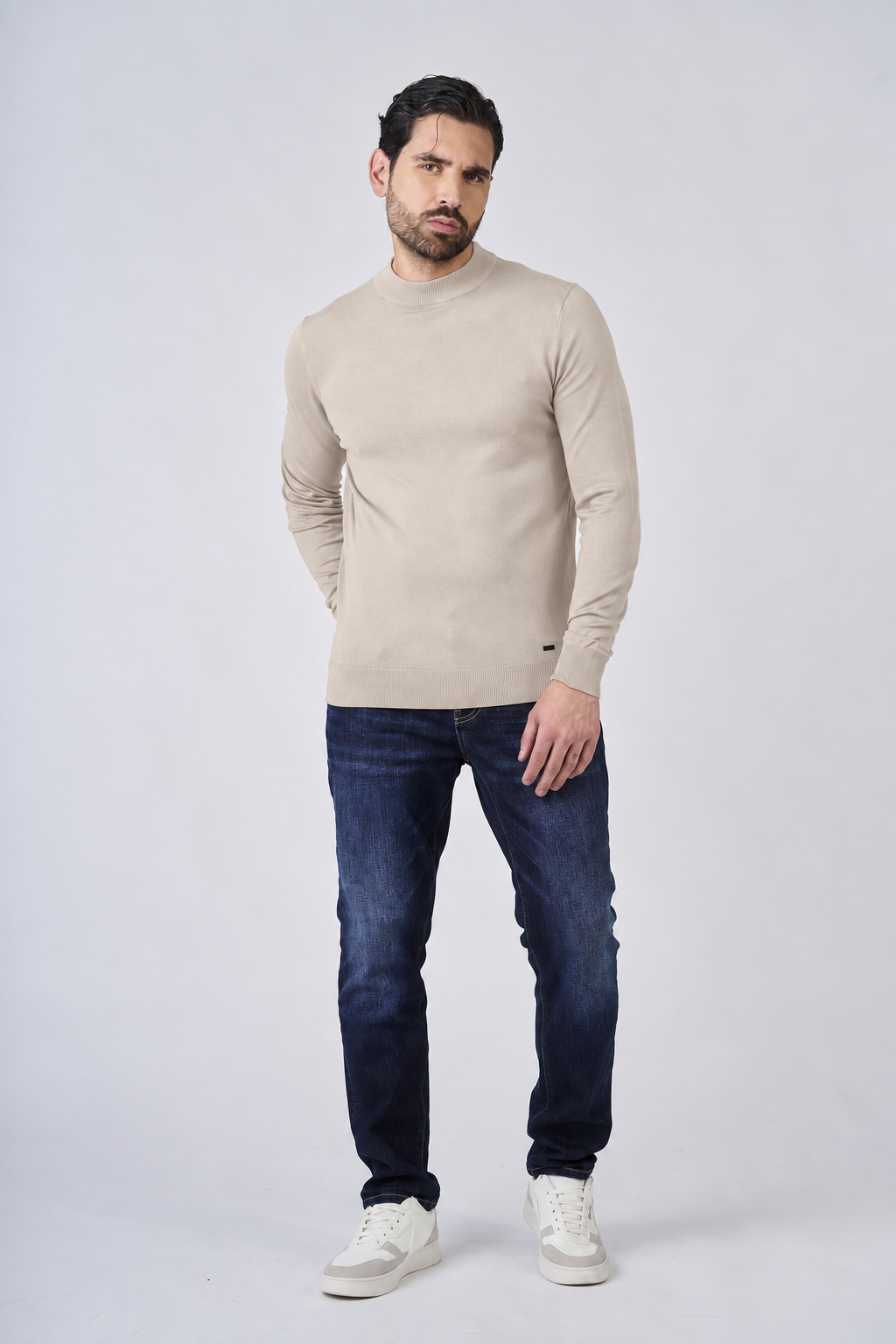 Maglia mezzo collo