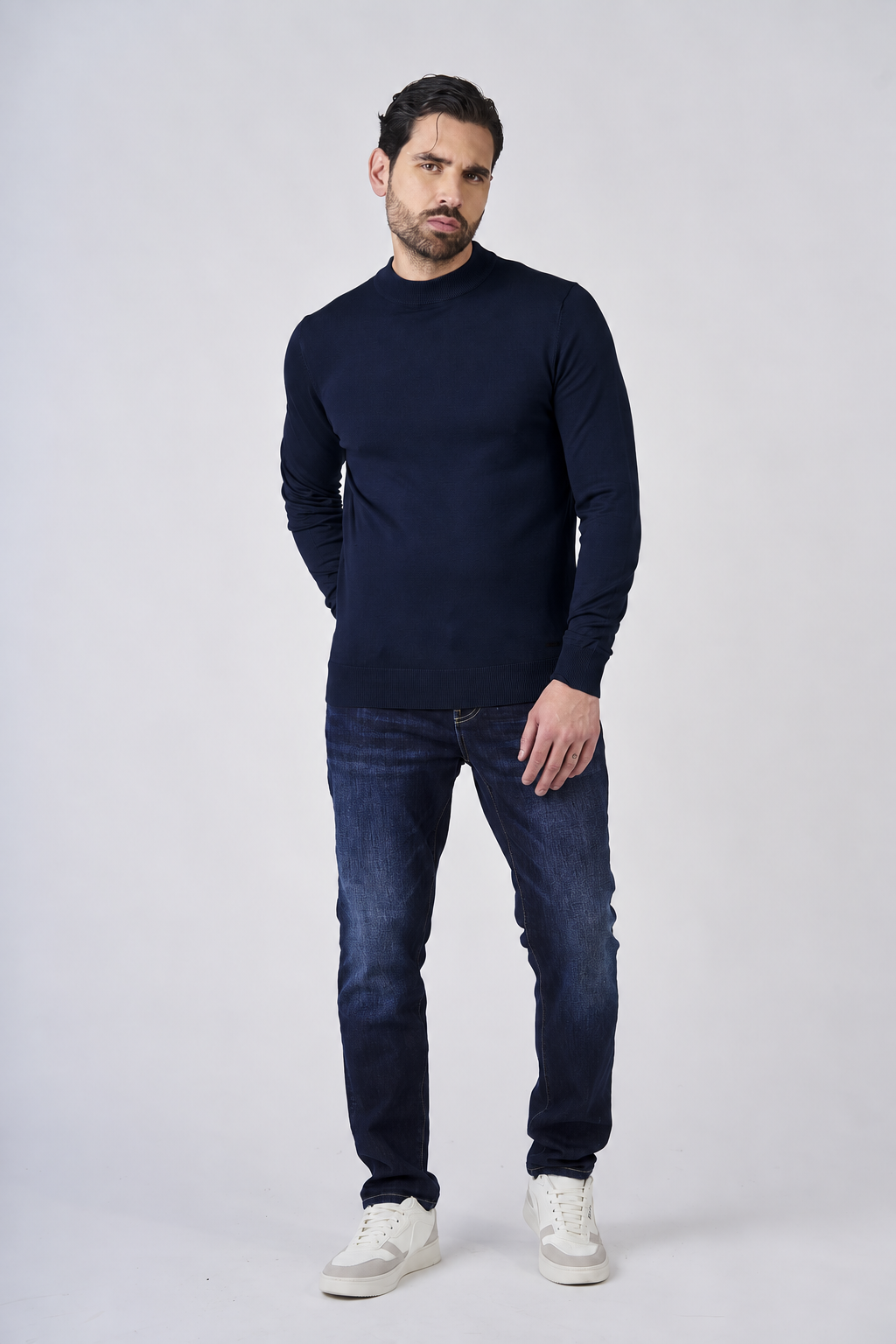 Maglia mezzo collo