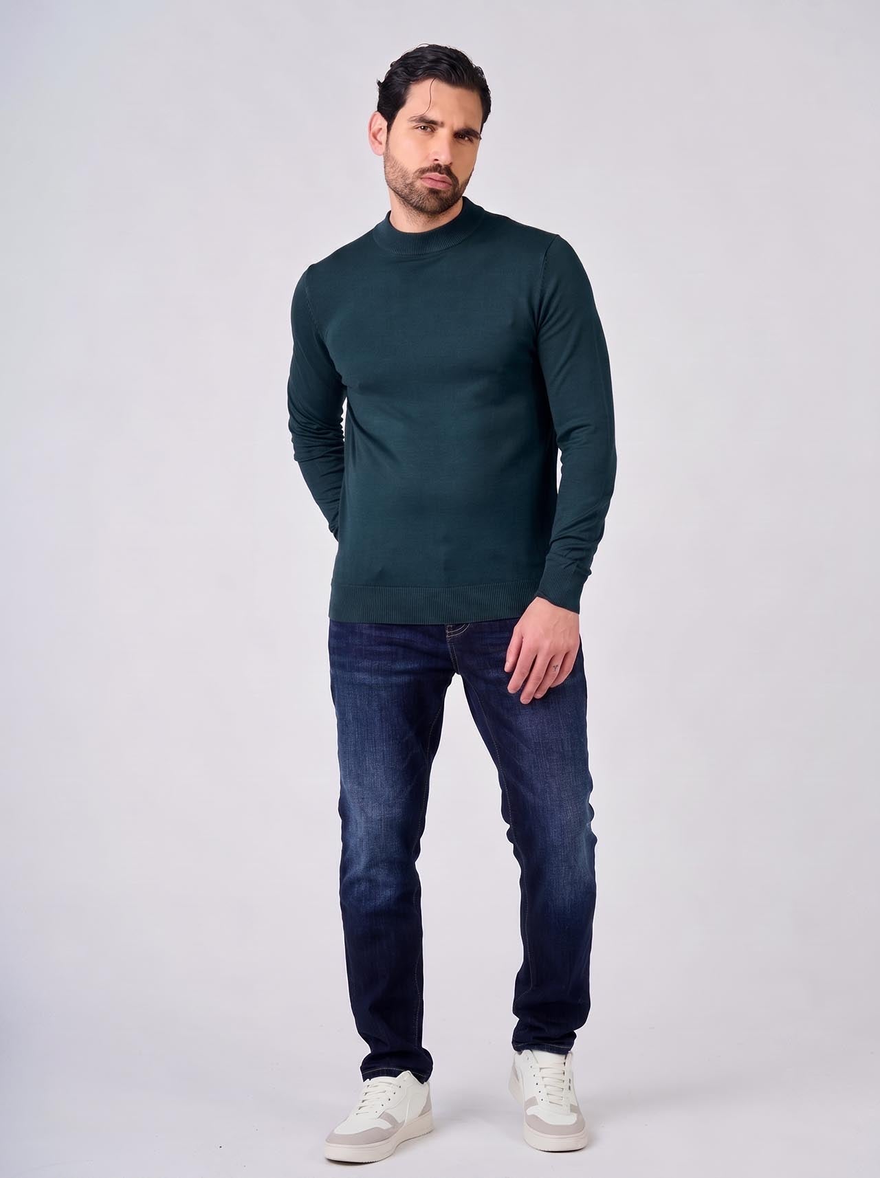 Maglia mezzo collo