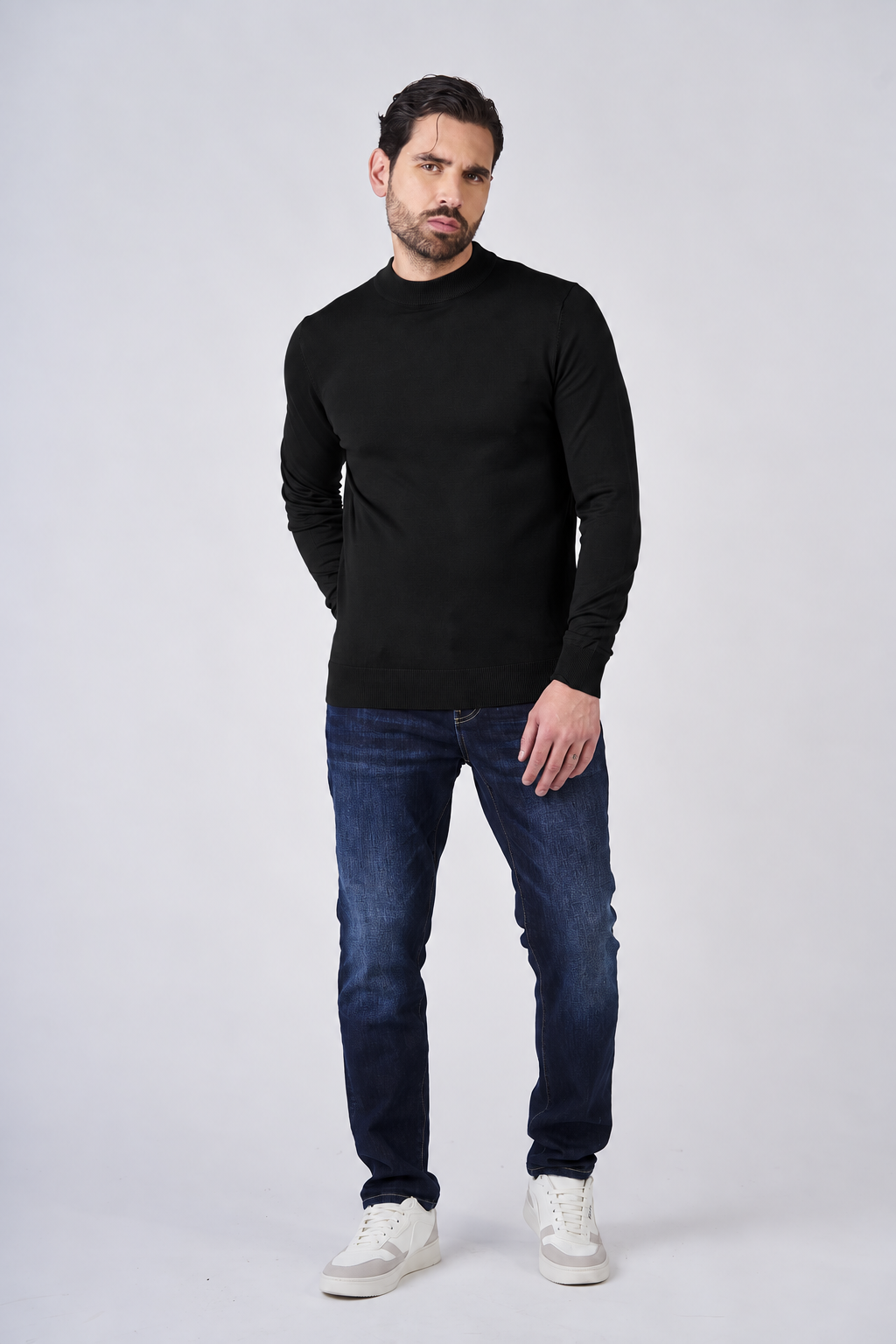 Maglia mezzo collo