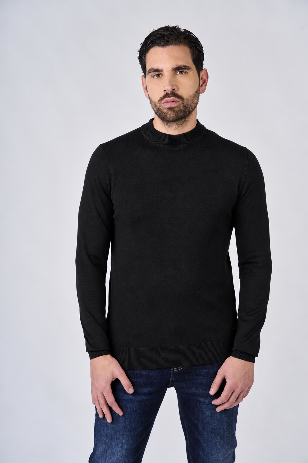 Maglia mezzo collo