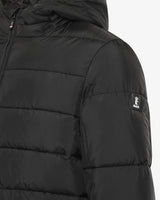 Giubbotto con zip e cappuccio