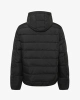 Giubbotto con zip e cappuccio
