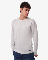 T-shirt manica lunga - Logo tono su tono