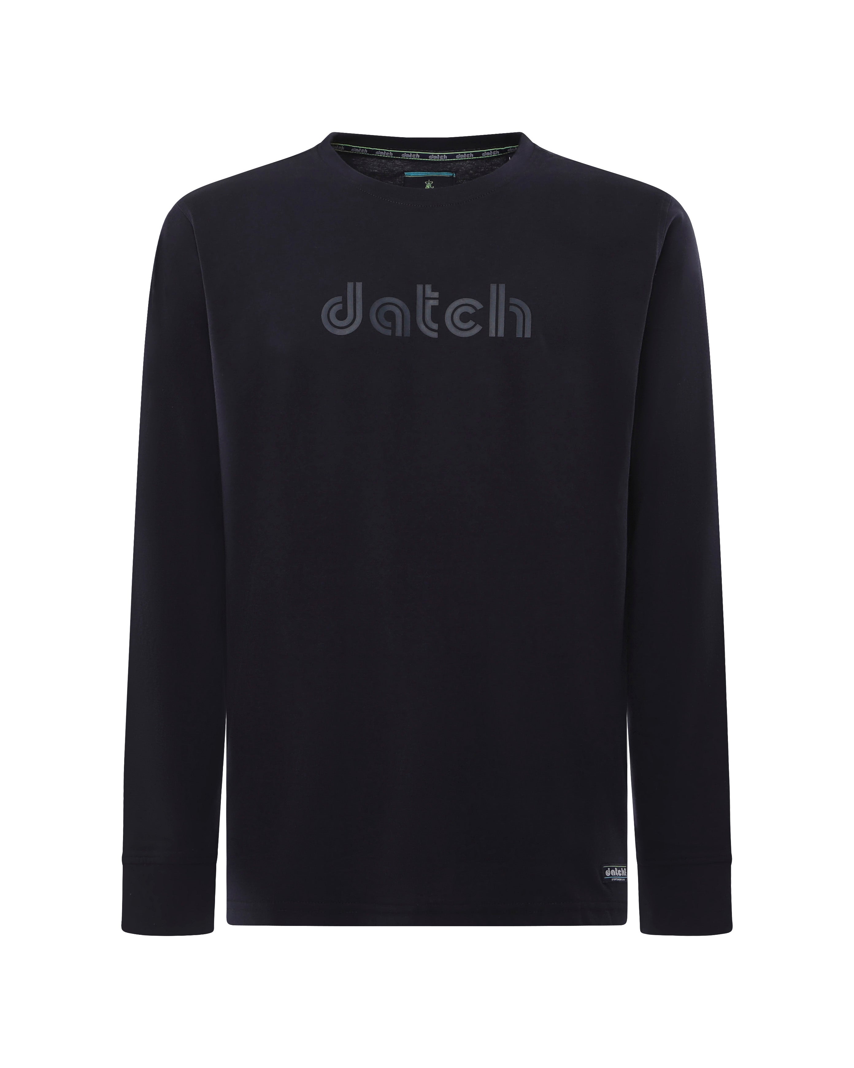 T-shirt manica lunga - Logo tono su tono