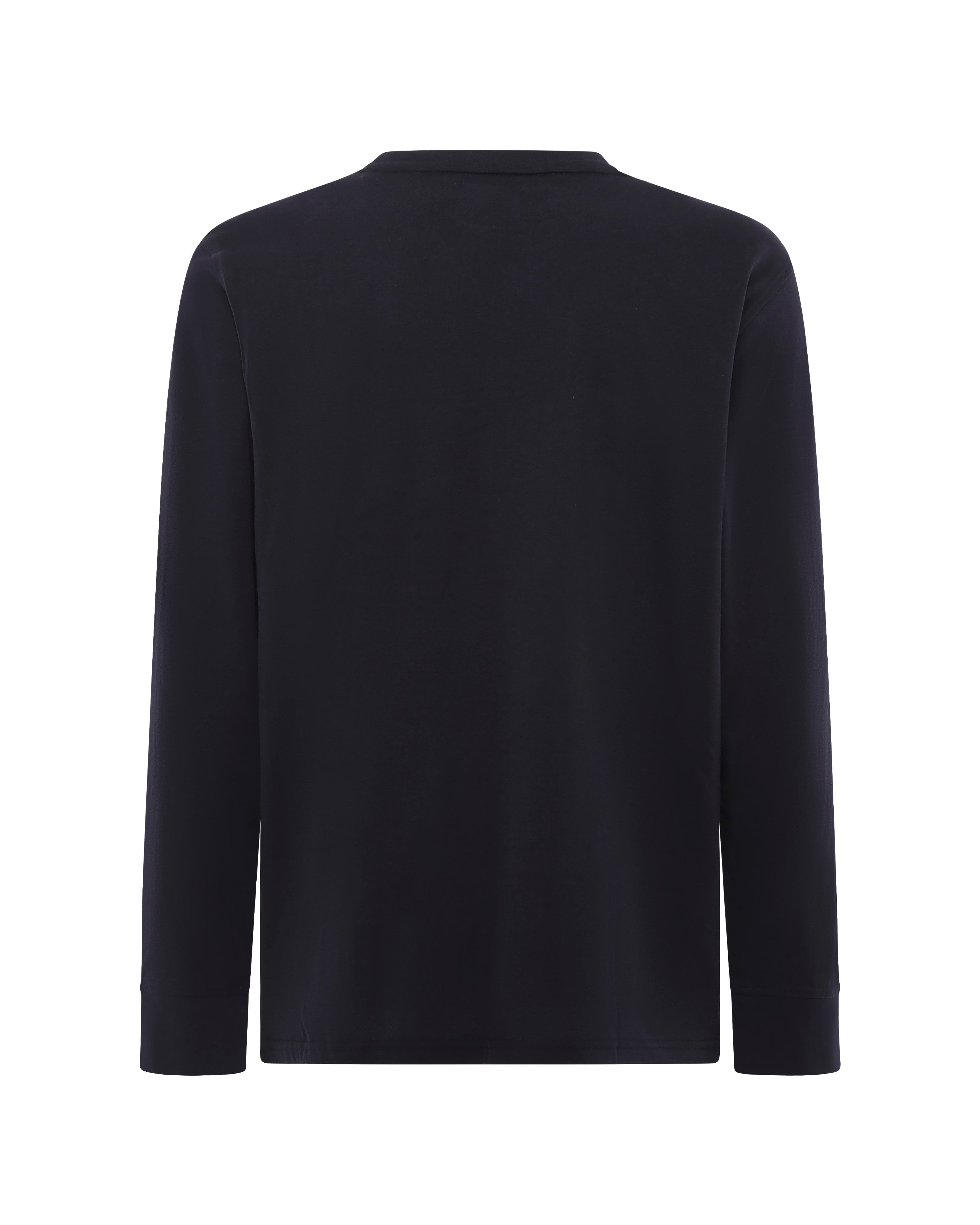 T-shirt manica lunga - Logo tono su tono