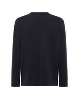 T-shirt manica lunga - Logo tono su tono