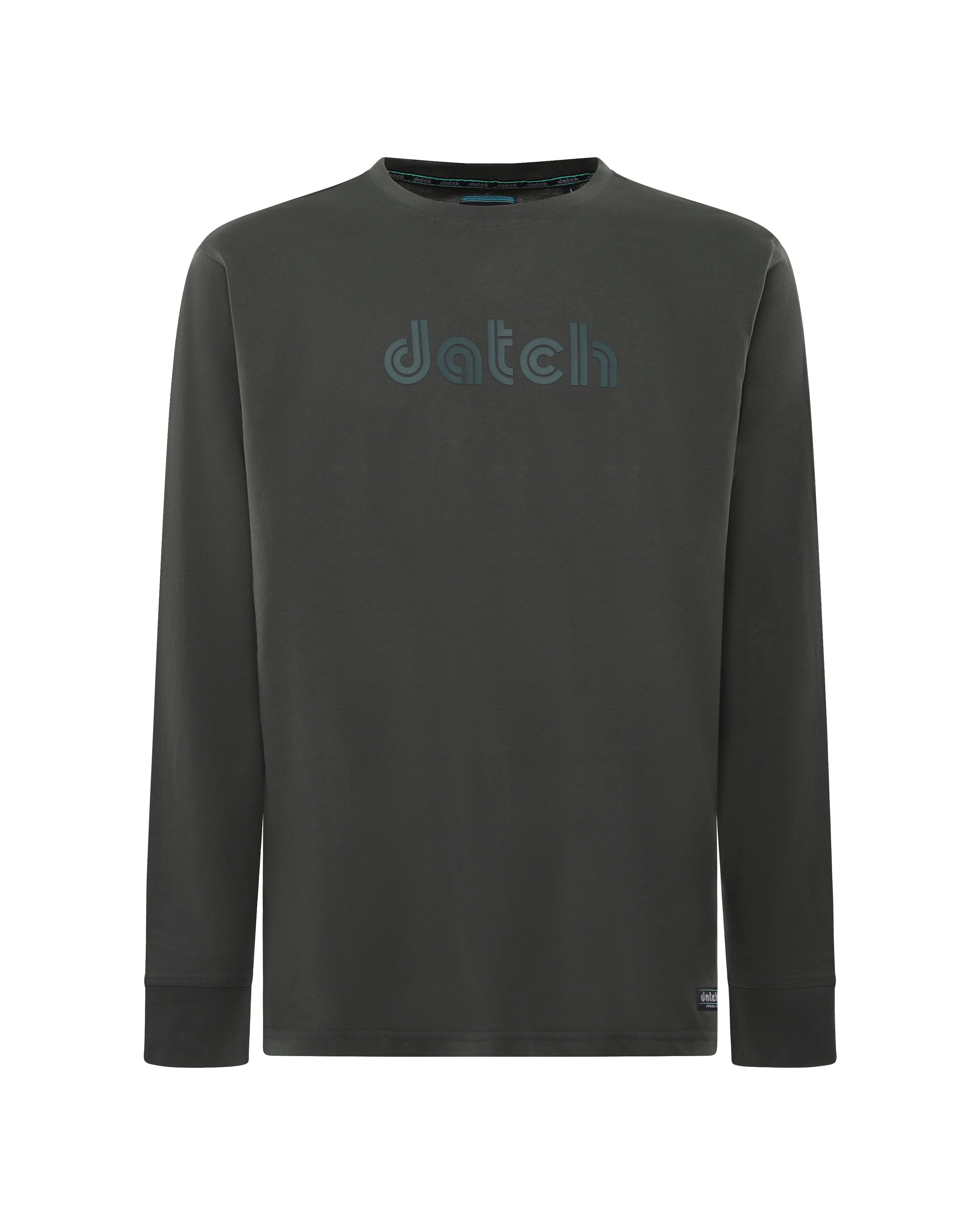 T-shirt manica lunga - Logo tono su tono