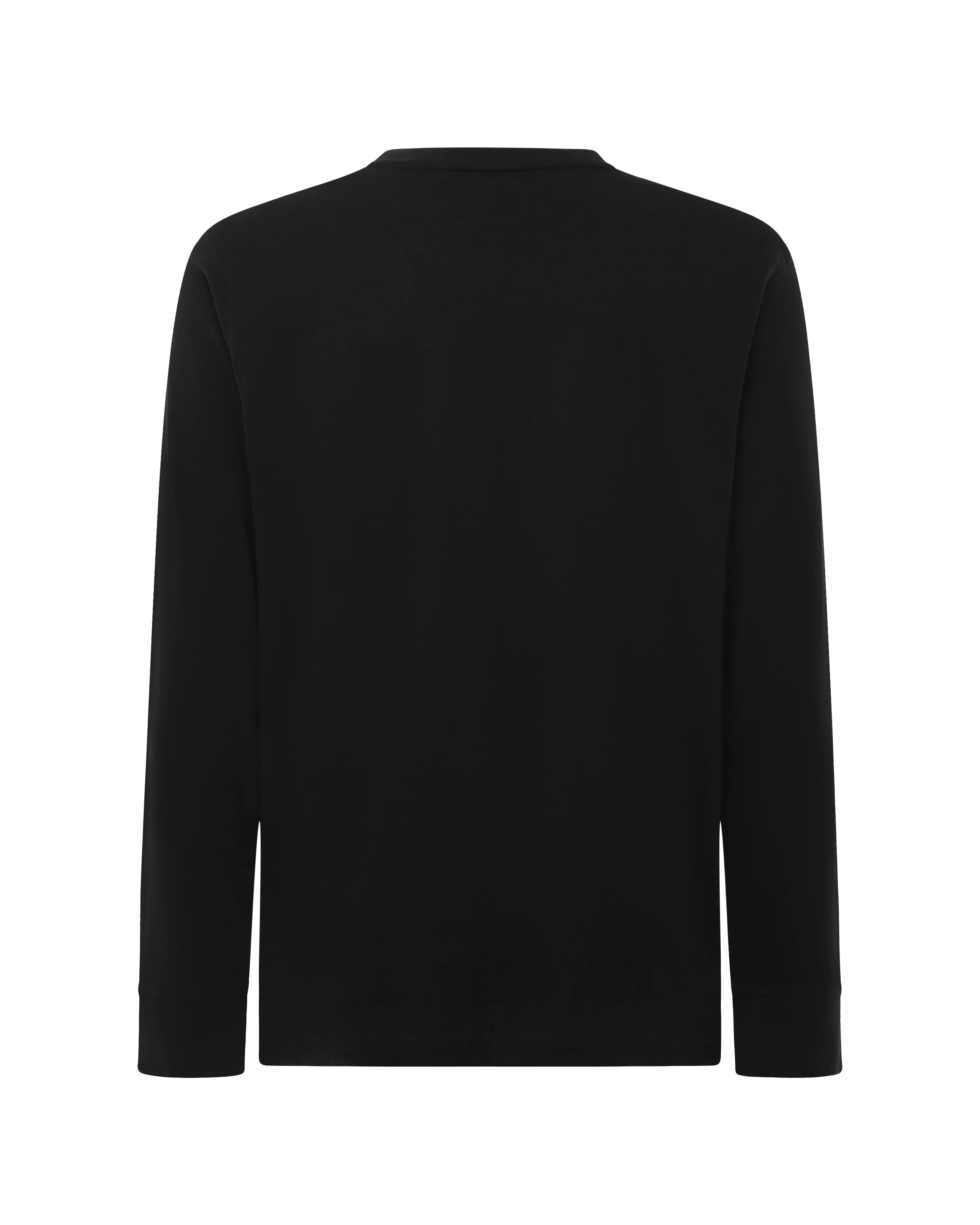 T-shirt manica lunga - Logo tono su tono