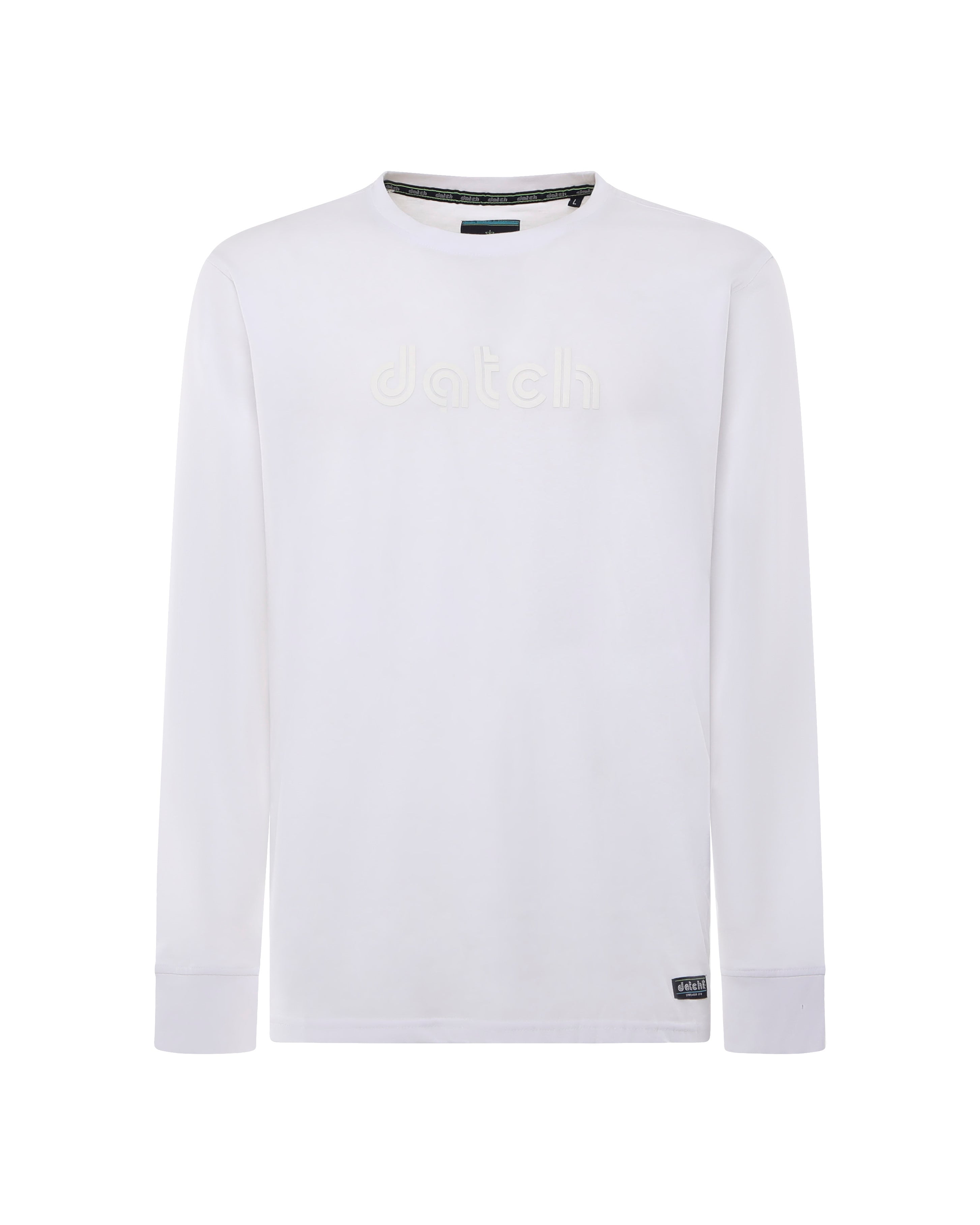 T-shirt manica lunga - Logo tono su tono