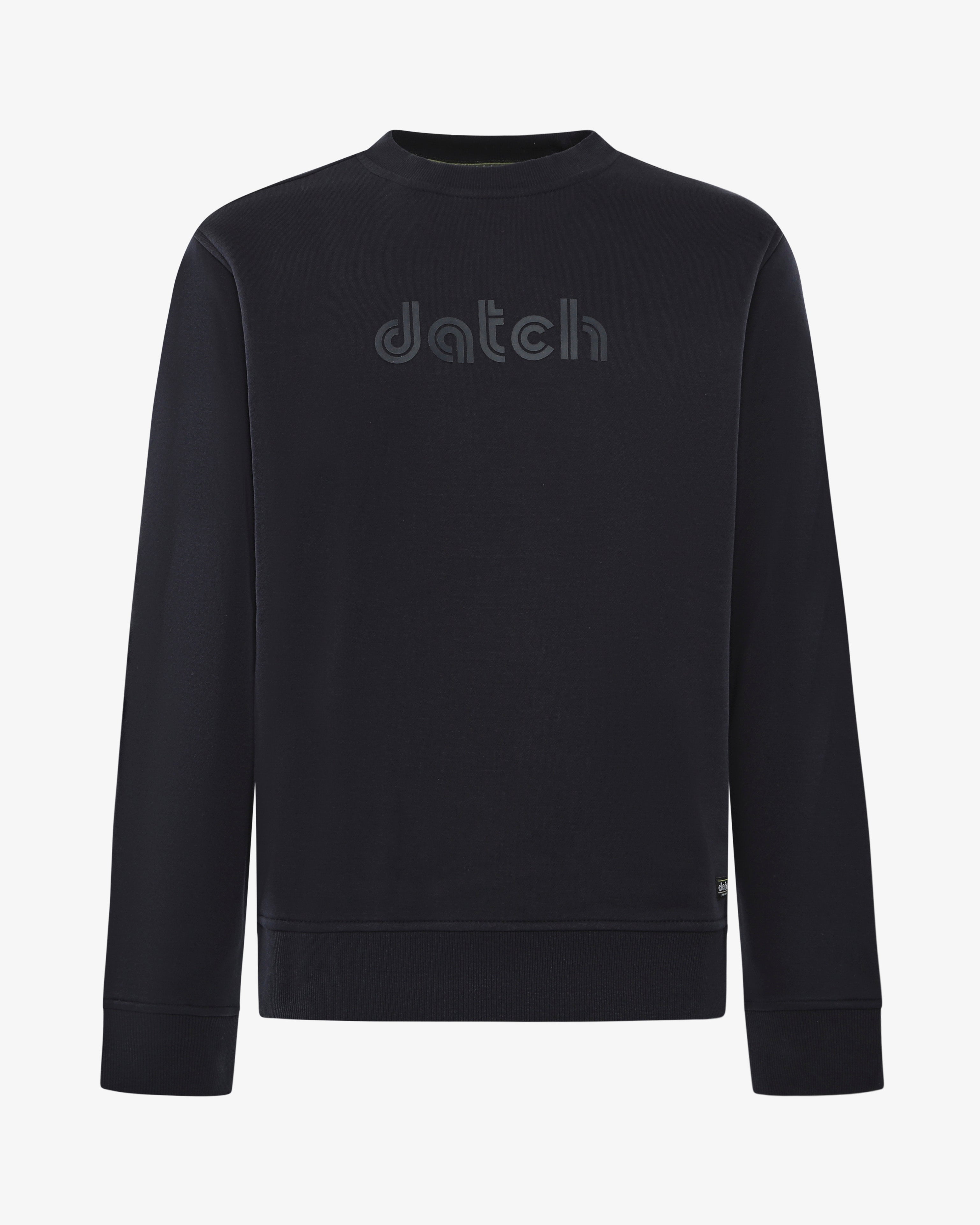 Felpa con logo centrale