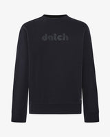 Felpa con logo centrale