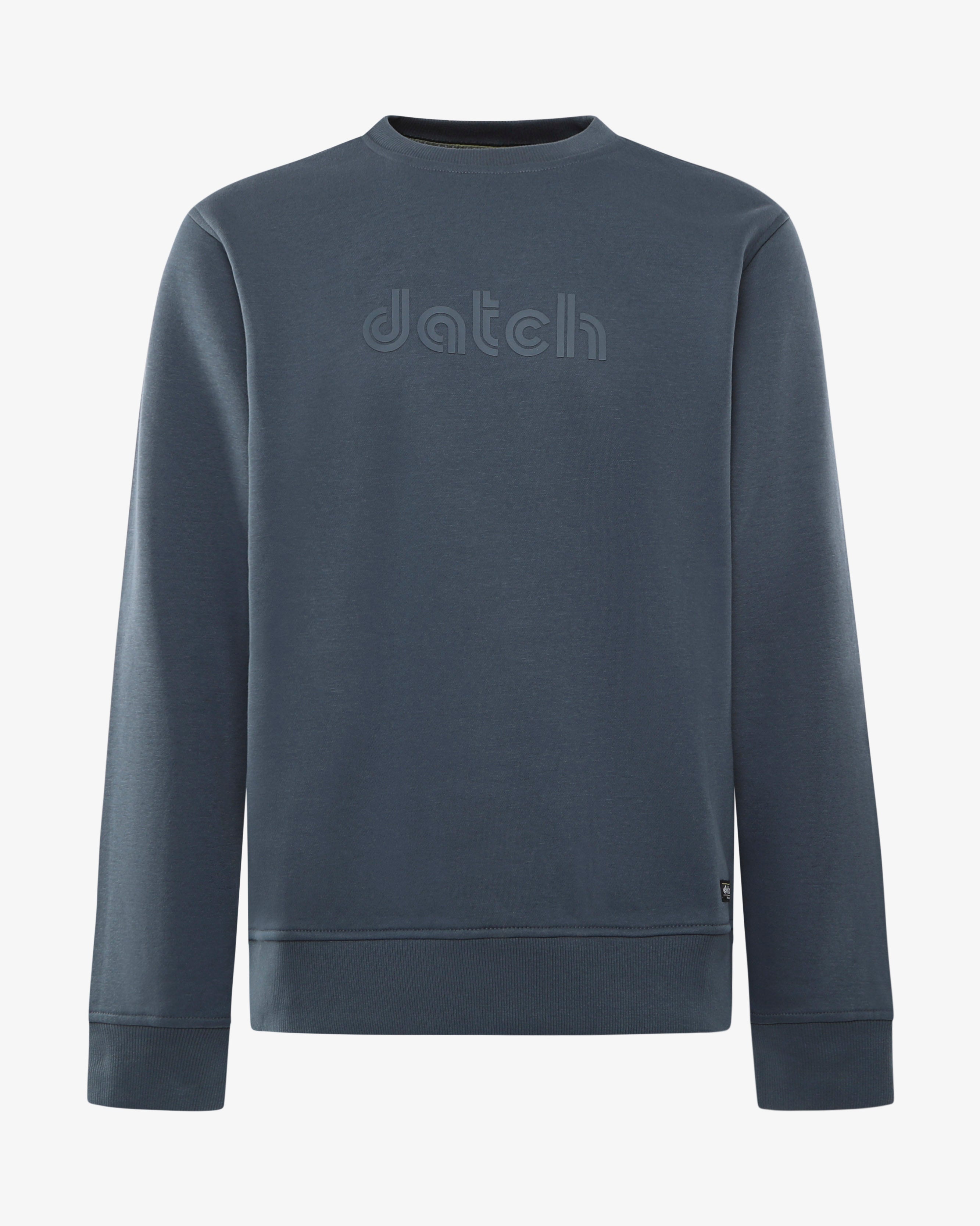 Felpa con logo centrale