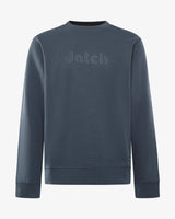 Felpa con logo centrale