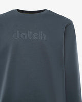 Felpa con logo centrale