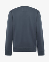 Felpa con logo centrale