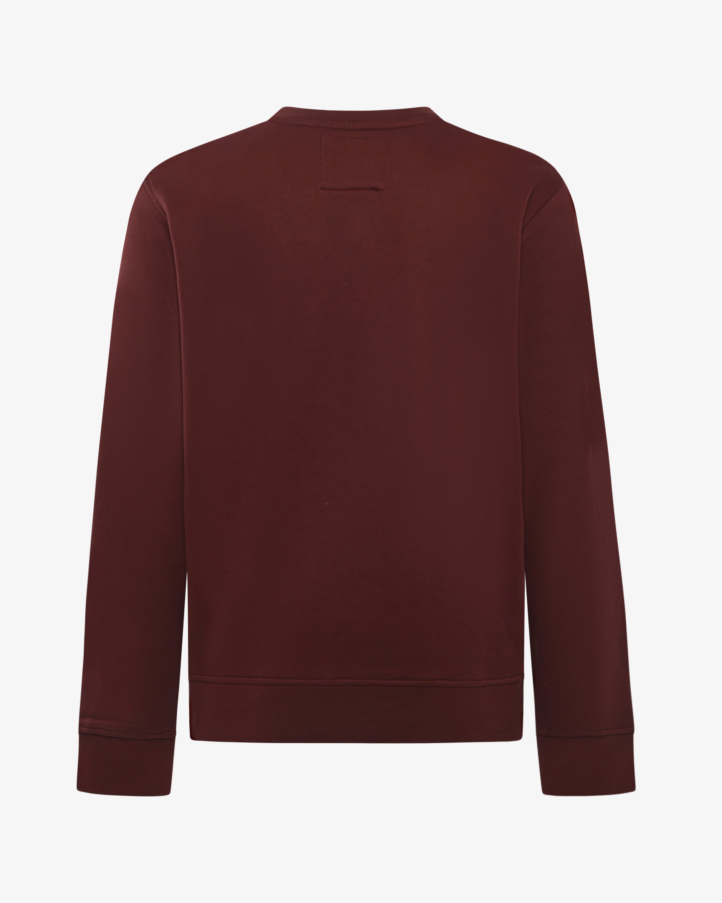 Felpa con logo centrale