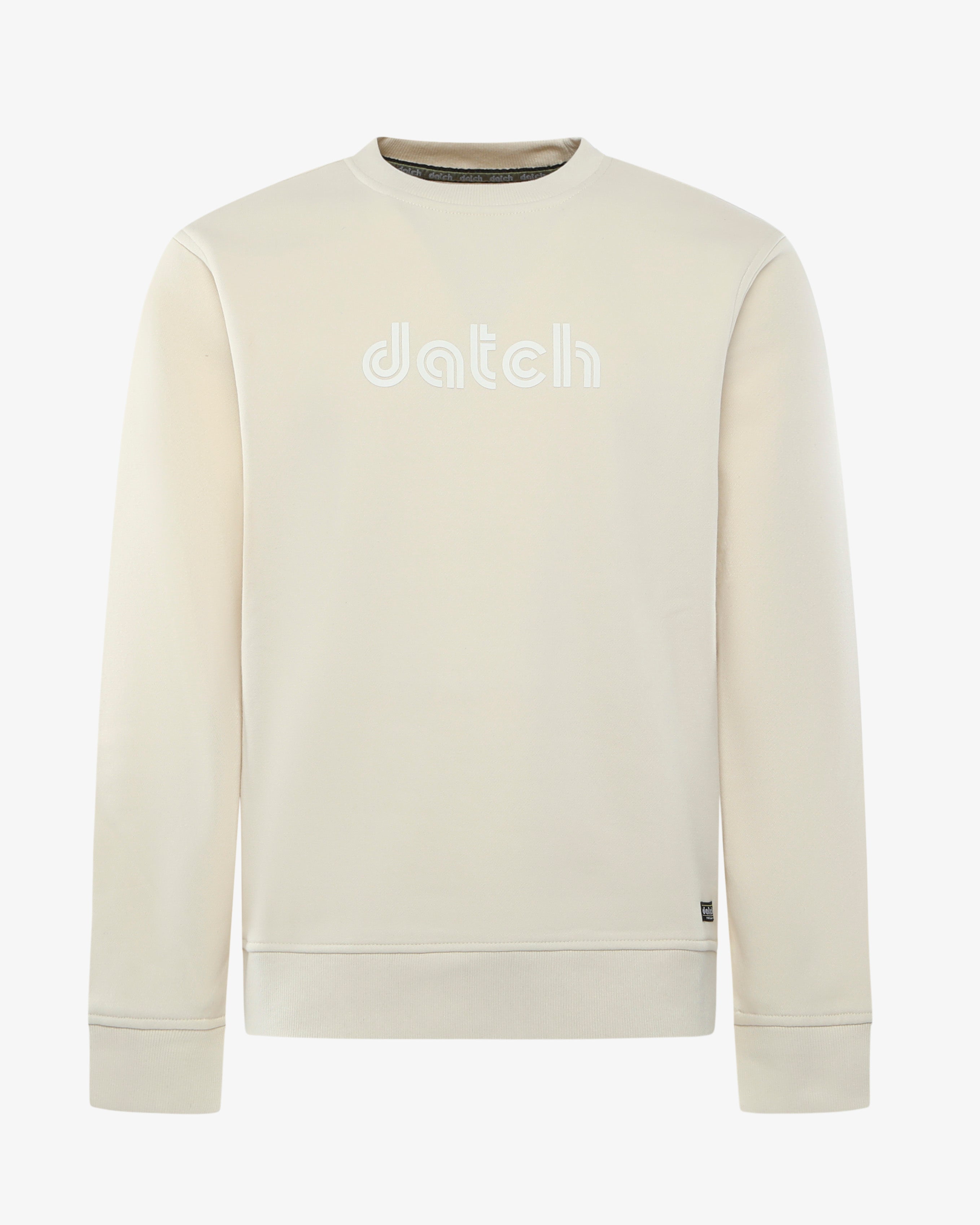 Felpa con logo centrale