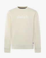 Felpa con logo centrale