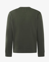 Felpa con logo centrale