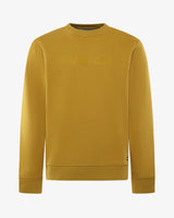 Felpa con logo centrale