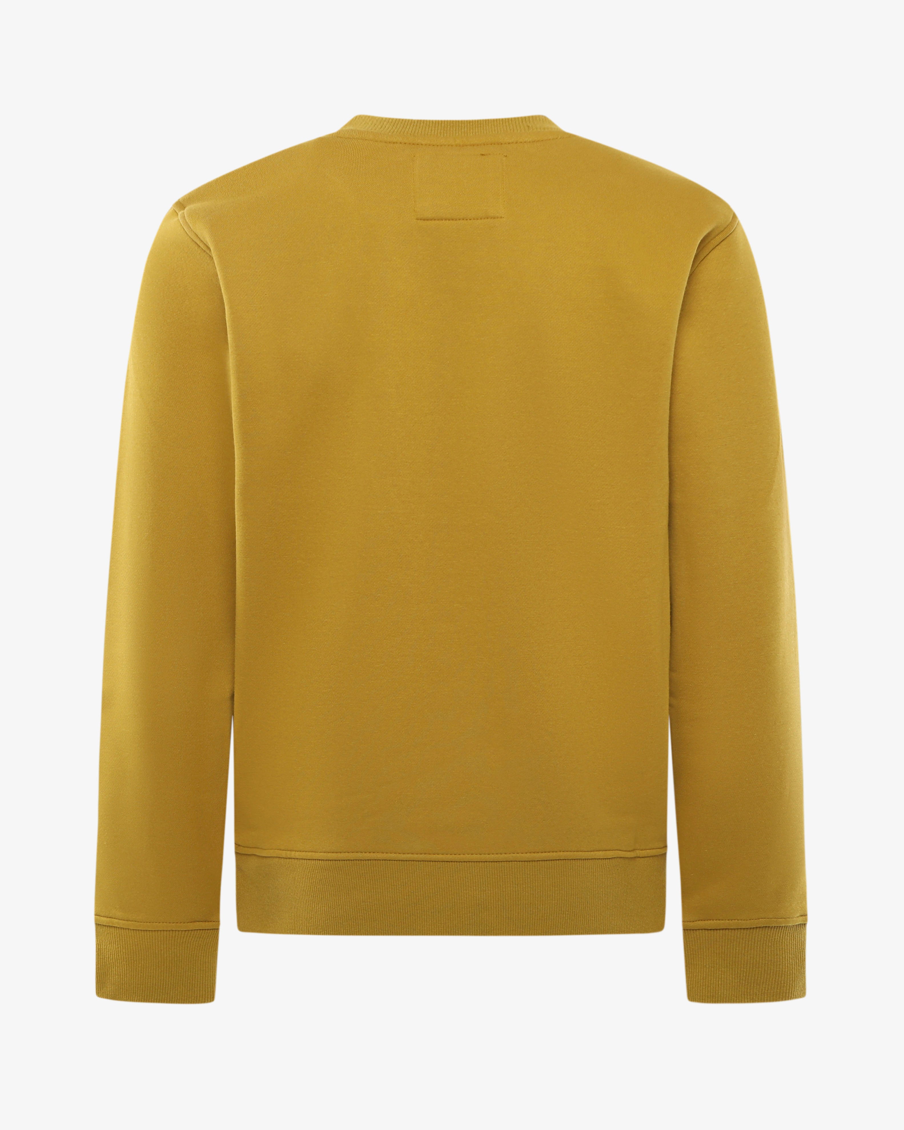 Felpa con logo centrale