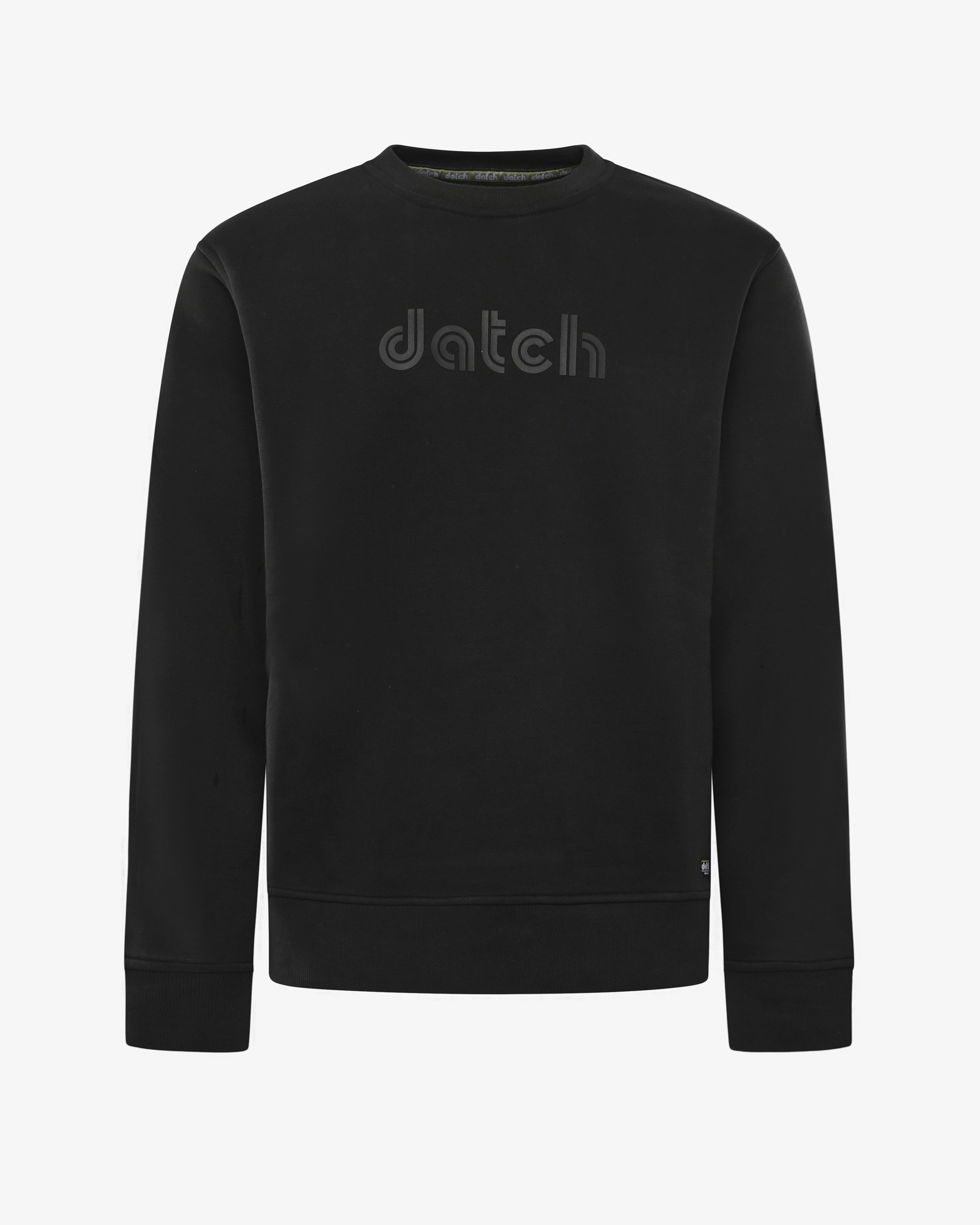 Felpa con logo centrale