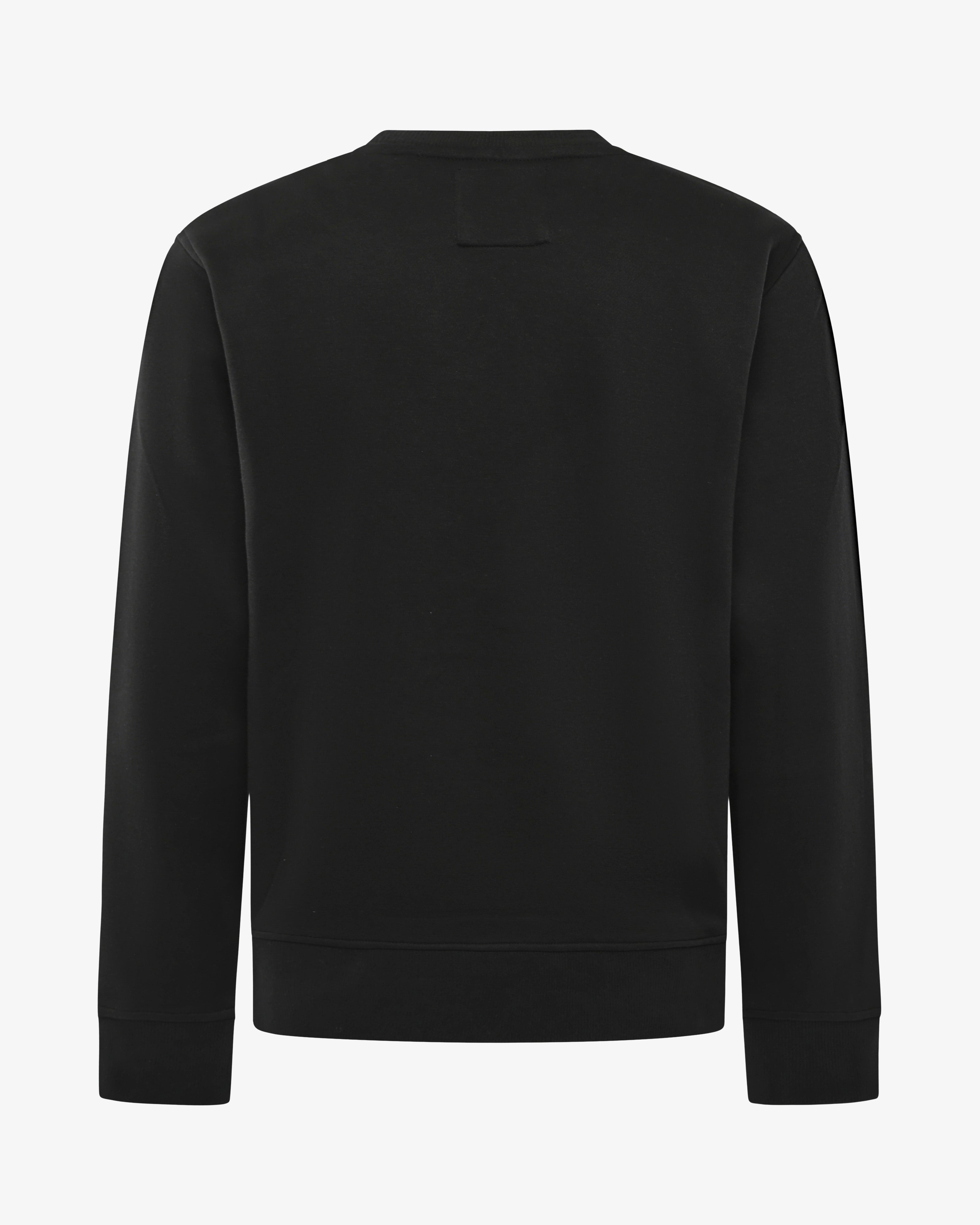 Felpa con logo centrale