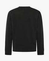 Felpa con logo centrale